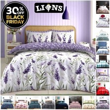Duvet Cover Set Reversible Quilt Covers Single Double King Size Bedding Sets