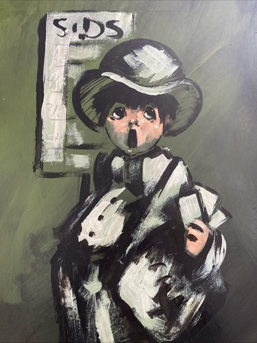 Vintage 60s oil - 60s, young