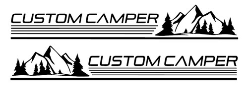 Camper decals stickers - x,