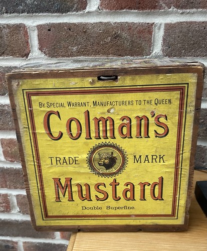 Vintage colman mustard - vintage, shop