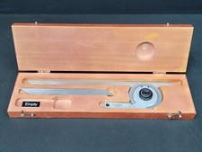 Starrett No. C359 Precision Universal Bevel Vernier Protractor, 7" + 12" blades