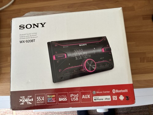 Sony 920 car radio - wx, cd