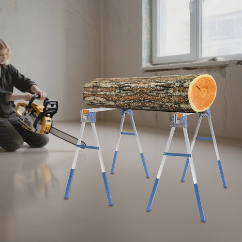 Folding saw horse heavy - saw,