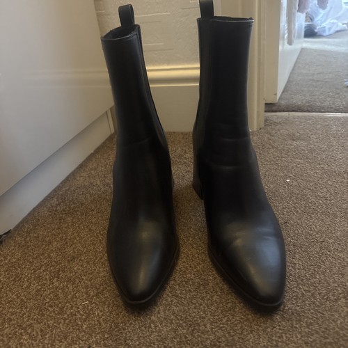 Zara black boots size - zara,