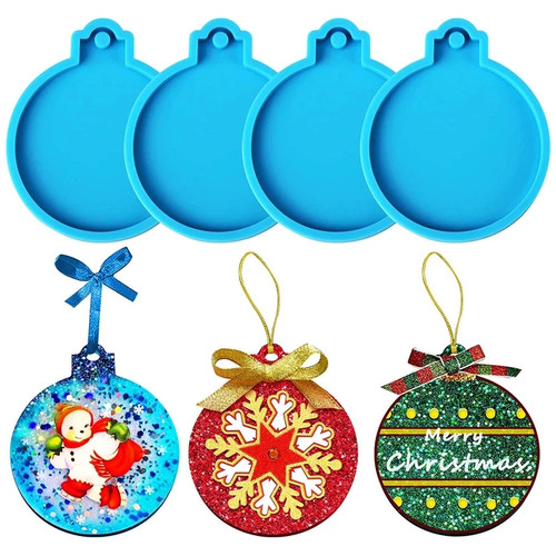 4pcs christmas bauble - christmas,
