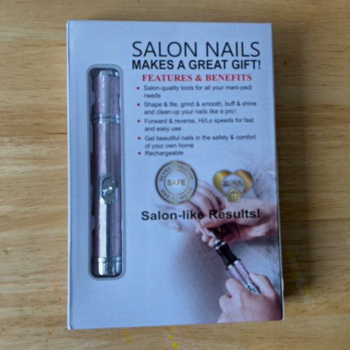 Salon nails rechargeable nail - salon,