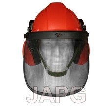 Chainsaw safety helmet with - helmet,
