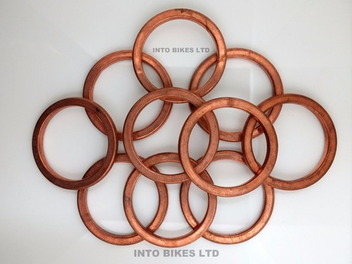 Copper exhaust gasket - exhaust, for