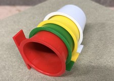 70mm Pigeon Nest Box Cup – Show Pen Feeder/Drinker Pot – Bird Loft Bowl UK