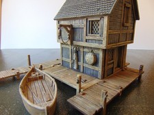 Warhammer The Hobbit Lake Town House #3
