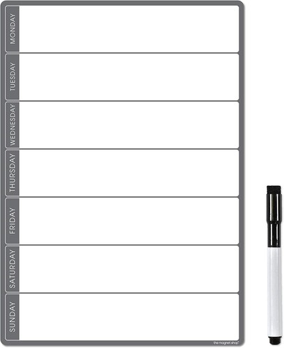 Magnetic weekly planner - magnetic, planner,