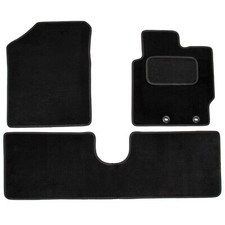 Fits Toyota Yaris Car Floor Mats Mk3 2013 to 2020 Tailored Carpet 3pc Set Black