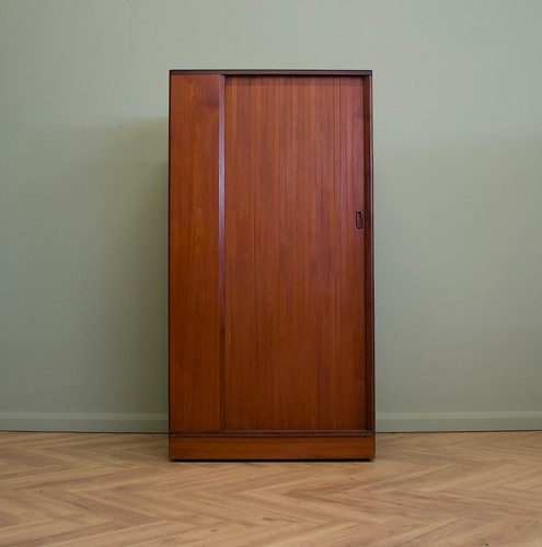 Mid century teak tambour door - mid,