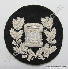 Badge Drum Major Silver on