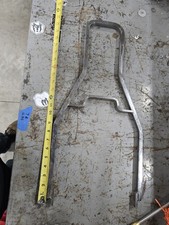 Vintage Rigid Frame Skinny Chopper Sissy Bar / Fender Mount Old Chrome Harley 