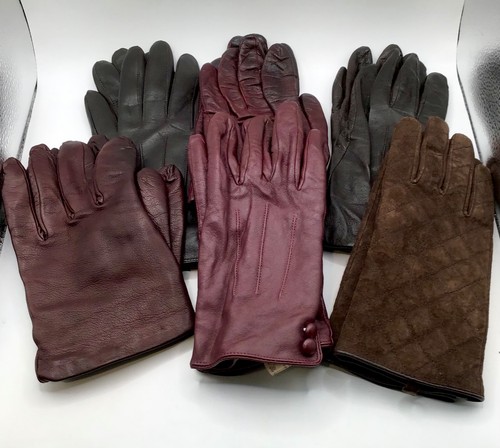 Bundle ladies leather gloves - bundle,