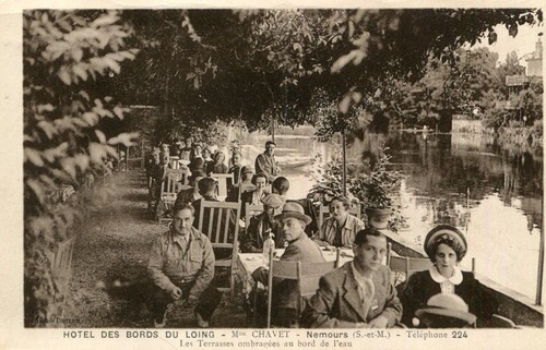 Nemours hôtel des bords - nemours,
