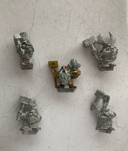 Metal dwarf hammerers - metal,