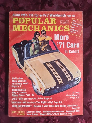 Popular mechanics magazine - mechanics,