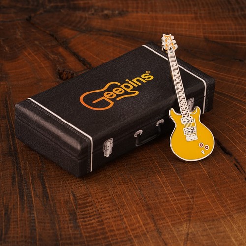 Guitar pin badge prs santana - badge,