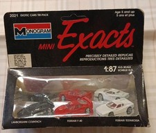 Mini 1/87 - 3 Cars ITALY