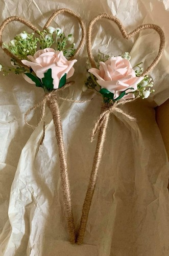 Flowergirl wand for wedding - ,