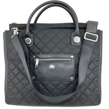 Knomo Quilted Expandable 15 Inch Aurora Laptop Bag