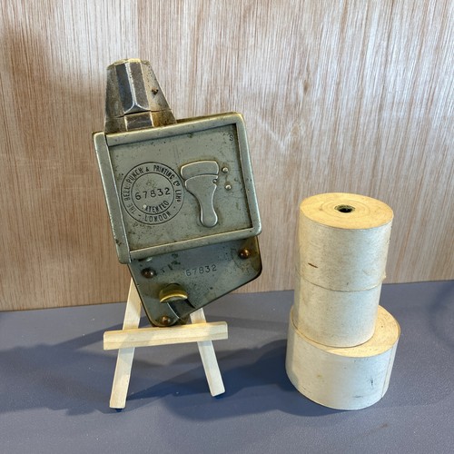 Original bell punch - punch, ticket