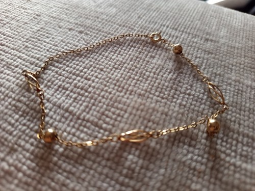 Anklet yellow gold - anklet,