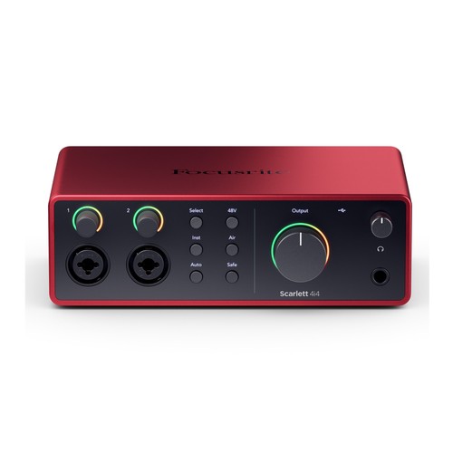 Focusrite scarlett 4i4 4th - scarlett,