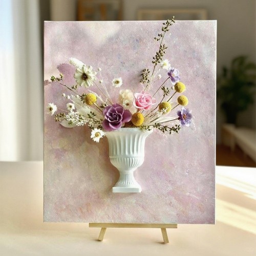 French oil painting half - painting, wall