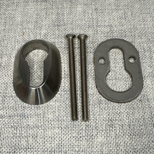 Stainless steel keyhole cover - stainless,