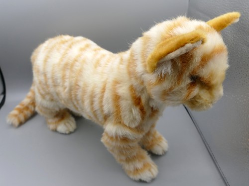 Realistic ginger cat plush - realistic,