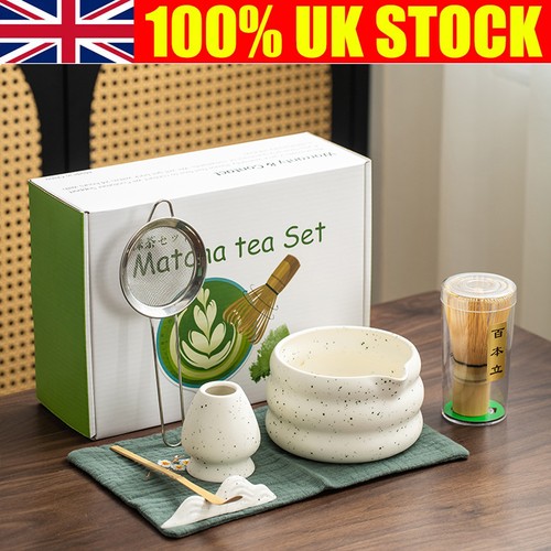 Matcha making tool set - set, bamboo