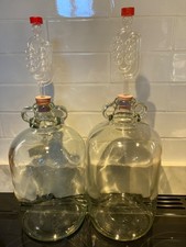 Demijohn x2 Glass Bottles