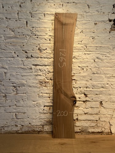 Waney edge live - edge, walnut