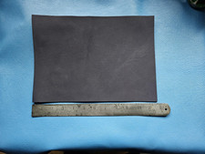 GREY LEATHER PANEL FOR FALCONRY JESSES AND ANKLETS ETC. SIZE A4