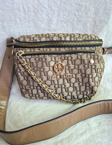 River island monogram beige - river,