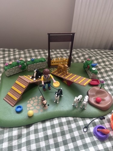 Playmobil dog park with - playmobil,
