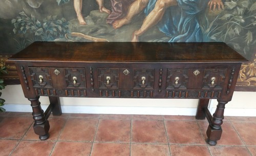 Dresser base 1750 oak length - dresser,