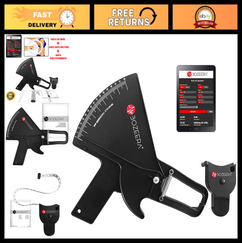 Body fat caliper measuring - body, &