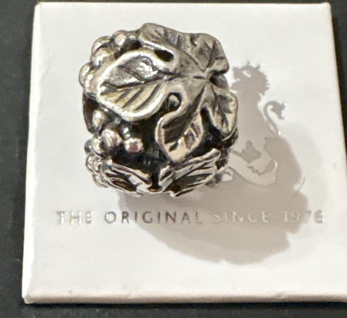 Trollbeads wine harvest silver - wine,