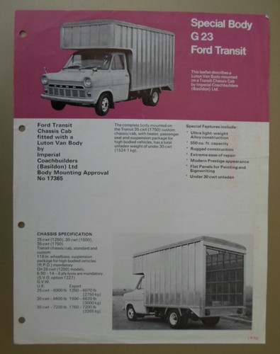 Ford transit luton - ford, by