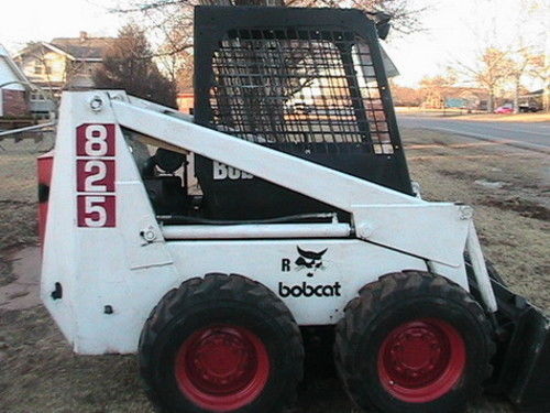 Bobcat 825 skid steer - skid,