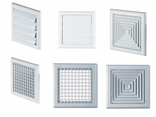 White ventilation cover air - ventilation,