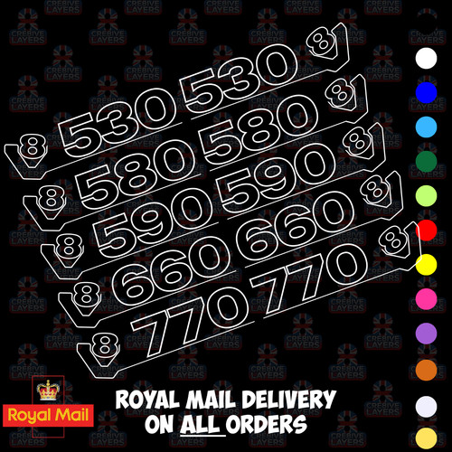 Fits scania 530 - v8, 530-770