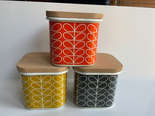 Orla kiely enamel storage - orla,