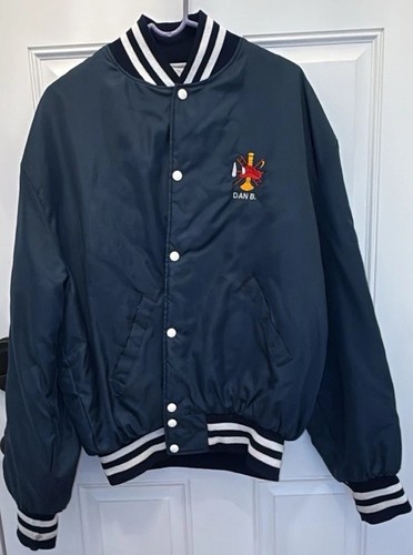 Vintage firefighter navy - firefighter,