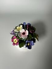 Aynsley Fine Bone China Flower Bowl Hand Modelled & Painted