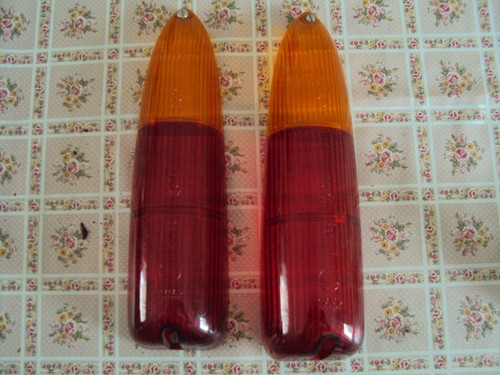 Trabant 601 rear lights glass